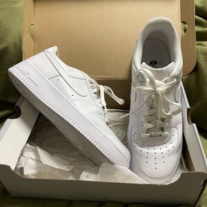 They are too big for him and he wore them intead of choosing to return it.